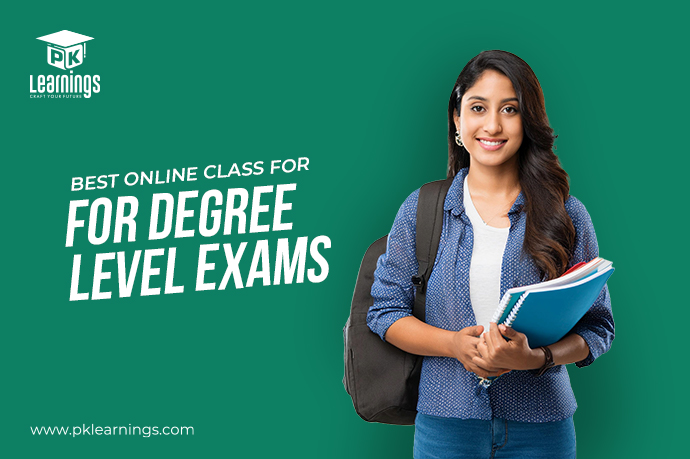 Best online class for degree level exams