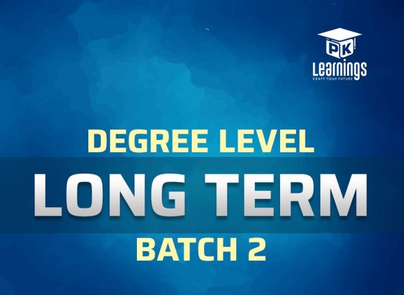 Degree Level Long Term Batch 2