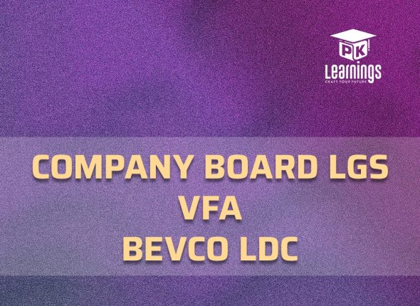 Company Board LGS | VFA | Bevco LDC