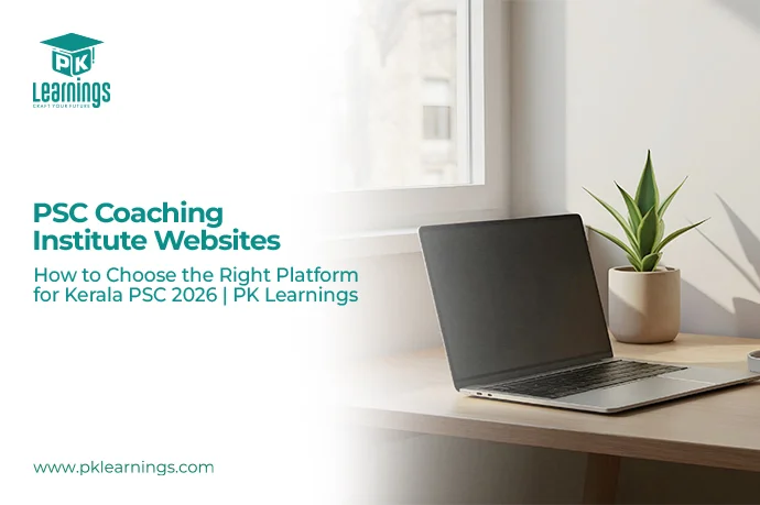 PSC Coaching Institute Websites – Kerala PSC Online Preparation | PK Learnings